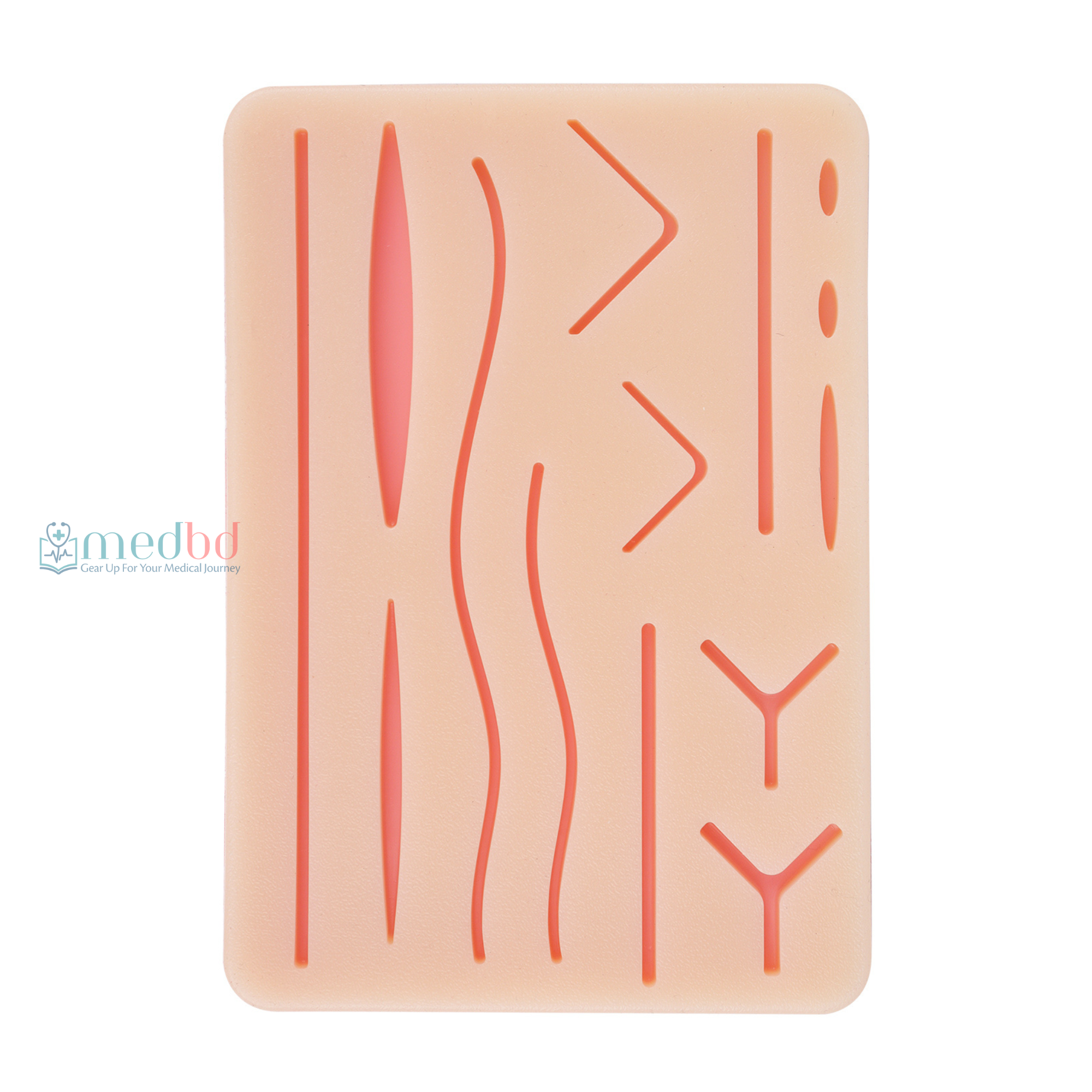 Silicone Suture Practice Pad
